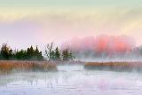 Misty Otter Creek At Sunrise_29172